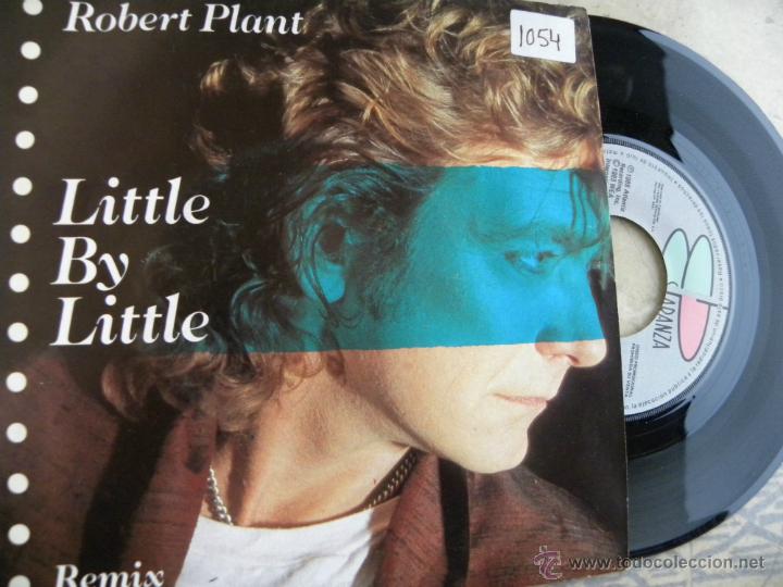 Discos de vinilo: ROBERT PLANT -LITTE BY LITTE -SINGLE 1985 - Foto 1