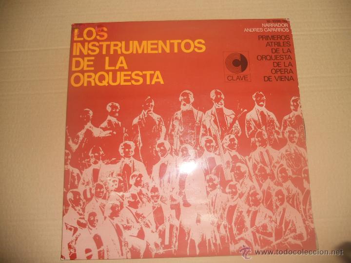 Discos de vinilo: PRIMEROS ATRILES DE LA ORQ. DE LA OPERA DE VIENA (LP) LOS INSTRUMENTOS DE LA ORQ. DOBLE DISCO