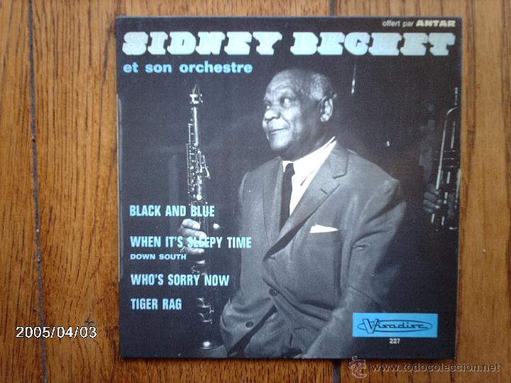 Discos de vinilo: sidney bechet  -  black and blue  +  3  - edici&oacute;n francesa - Foto 1