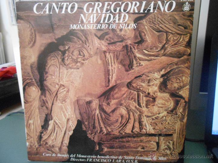Discos de vinilo: CANTO GREGORIANO NAVIDAD - MONASTERIO DE SILOS - Foto 1