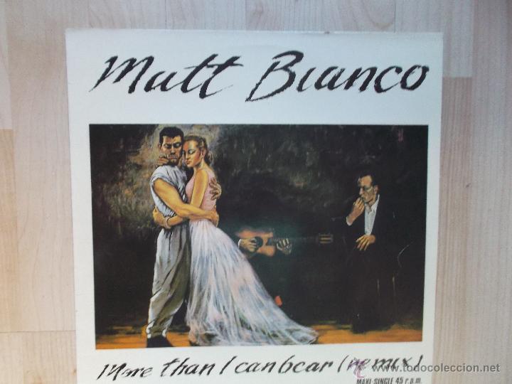 Discos de vinilo: MATT BIANCO MORE THAN I CAN BEAR 1985 - Foto 1