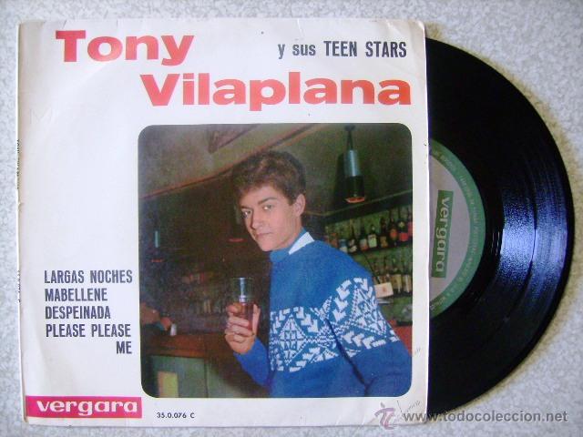 Discos de vinilo: TONY VILAPLANA.LARGAS NOCHES + 3 - Foto 1