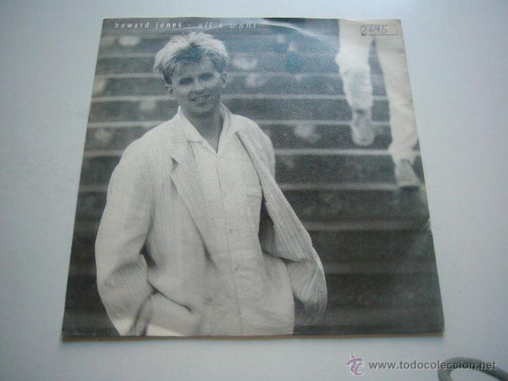 Discos de vinilo: HOWARD JONES - ALL I WANT - SINGLE c37 - Foto 1