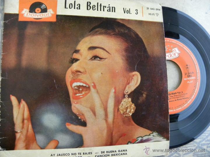 Discos de vinilo: LOLA BERTRAN VOL. 3 -EP 1960 - Foto 1