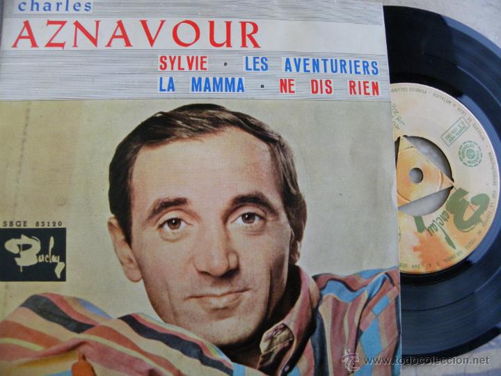 Discos de vinilo: CHARLES AZNAVOUR -EP 1967 - Foto 1