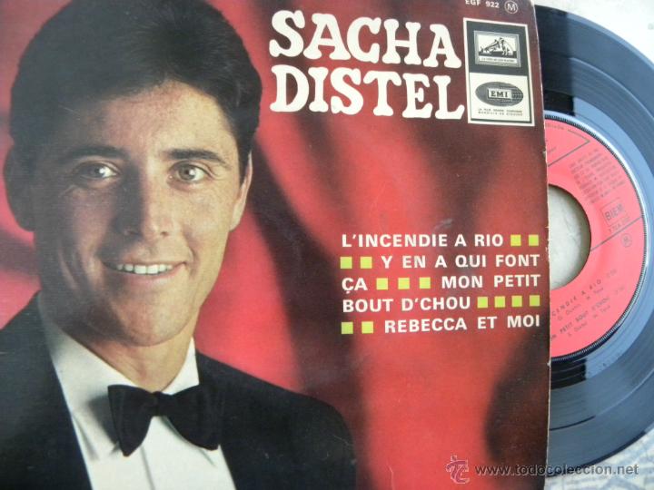 Discos de vinilo: SACHA DISTEL -EP -EDIC. FRANCESA - Foto 1