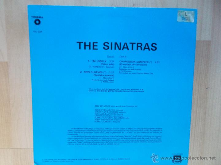 Discos de vinilo: THE SINATRAS I&acute;M LONELY 1985 - Foto 2