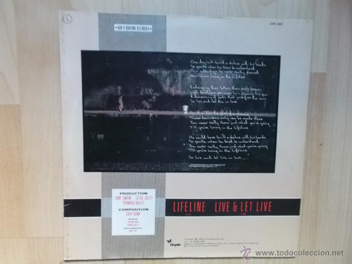 Discos de vinilo: SPANDAU BALLET LIFELINE 1982 - Foto 2
