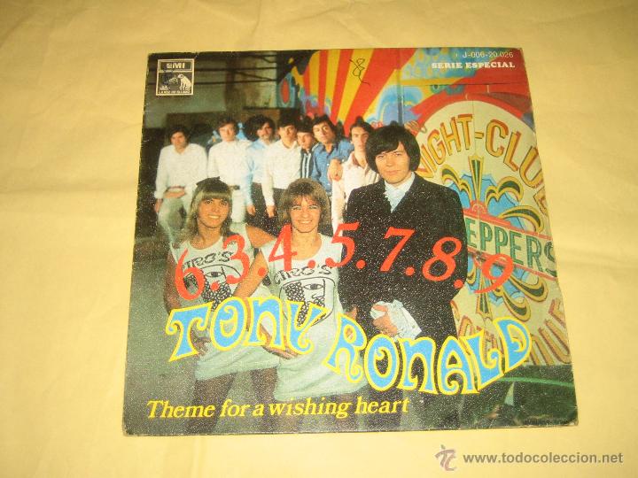 Discos de vinilo: TONY RONALD - 1969 - Foto 1