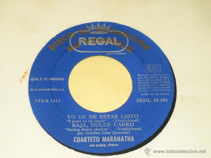Discos de vinilo: CUARTETO MARANATHA - PROMO 1964 - Foto 1