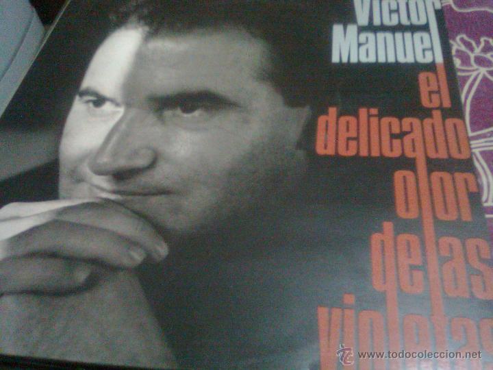 Discos de vinilo: Victor Manuel - El delicado olor de las violetas (Philips, 1982) - Foto 1