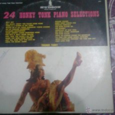 Discos de vinilo: THUMS TUBBY - 24 HONKY TONK PIANO SELECTIONS (HUDSON, 1957) - ED. USA ORIGINAL. Lote 47051589