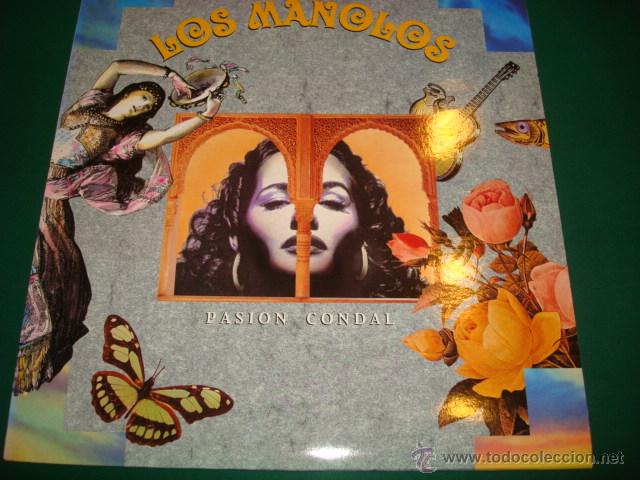 Discos de vinilo: LOS MANOLOS- PASION CONDAL LP - Foto 1