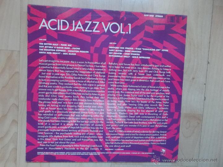 Discos de vinilo: ACID JAZZ VOL 1 1985 - Foto 2