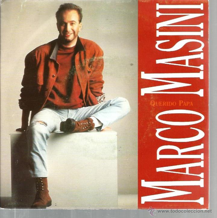 Discos de vinilo: SG MARCO MASINI : QUERIDO PAPA ( CANTADA EN ESPA&Ntilde;OL ) - Foto 1