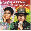 Discos de vinilo: ARETHA & ELTON, MX SINGLE, THOUGHT THE STORM - Foto 1