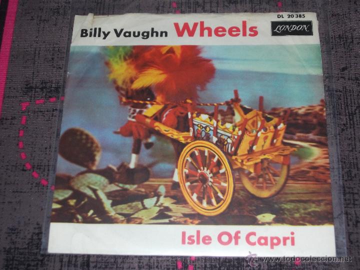 Discos de vinilo: BILLY VAUGHN - WHEELS - GERMANY - SINGLE - Foto 1
