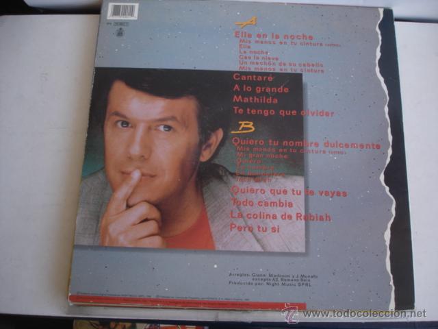 Discos de vinilo: Adamo     Cantar&eacute; - Foto 2