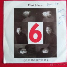 Discos de vinilo: MINT JULEPS - GIRL TO THE POWER OF 6 // SET ME FREE. Lote 145687948