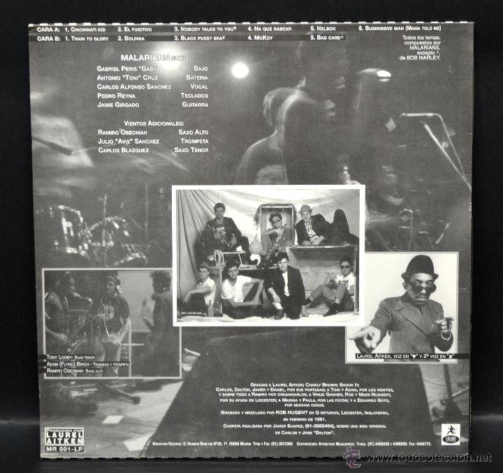 Discos de vinilo: Vinilo - MALARIANS - GUAQUI TANEKE - Foto 2