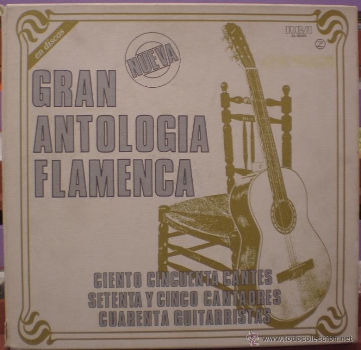 Discos de vinilo: Gran Antolog&iacute;a Flamenca - RCA - 10 LP`s