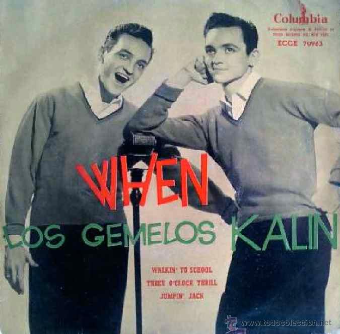Discos de vinilo: LOS GEMELOS KALIN - WHEN - EP ESPA&Ntilde;A - Foto 1