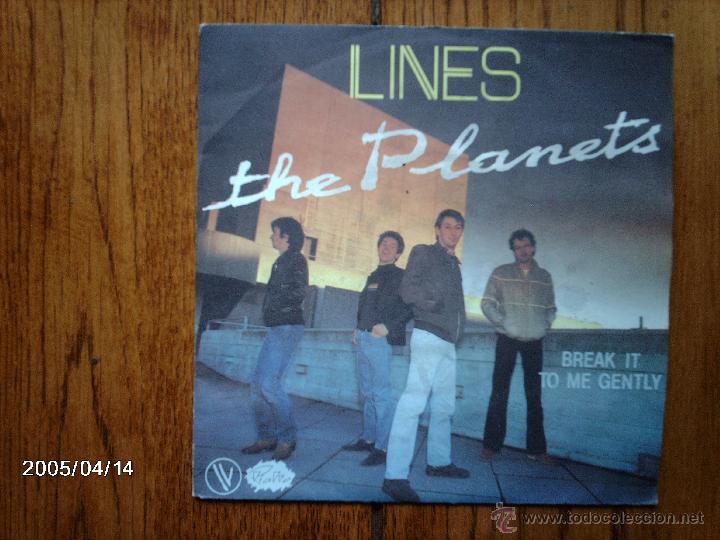 Discos de vinilo: the planets  -  lines  +  break it to me gently - Foto 1