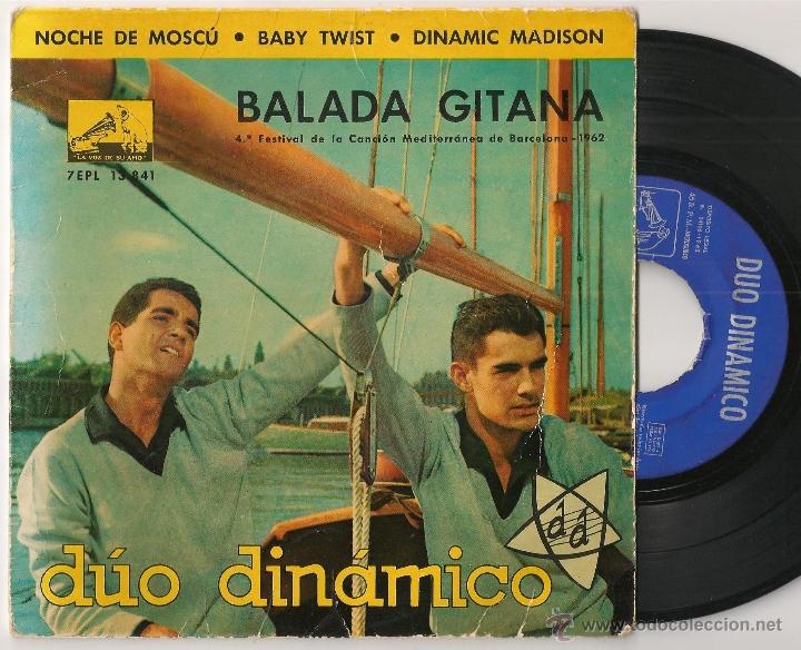 Discos de vinilo: DUO DINAMICO - BALADA GITANA + 3 (EP LA VOZ DE SU AMO 1962 SPAIN) - Foto 1