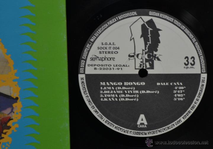 Discos de vinilo: Vinilo - MANGO BONGO - DALE CA&Ntilde;A - Foto 3