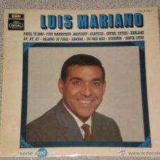 Discos de vinilo: LP ORIGINAL , LUIS MARIANO - GRANDES EXITOS AÑO 1969 . EMI (SERIE AZUL). Lote 47115297
