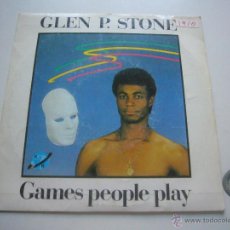 Discos de vinilo: GLEN P. STONE - GAMES PEOPLE PLAY - SINGLE KEY RECORDS - SPAIN - 1986 C37