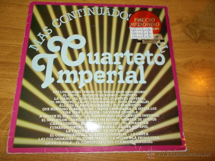 Discos de vinilo: CUARTETO IMPERIAL. - Foto 1