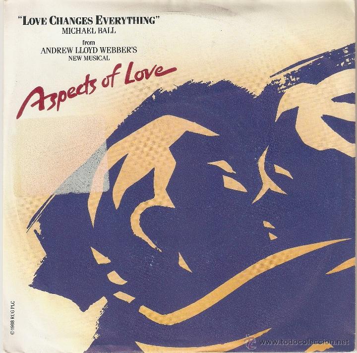 Discos de vinilo: Vendo Single de Michael Ball (Love Changes Everything), A&ntilde;o 1989. - Foto 1