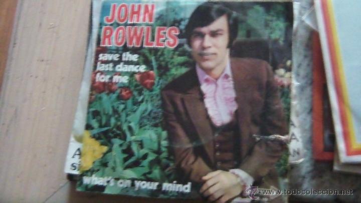 Discos de vinilo: johrowles save the last dance for me - Foto 1