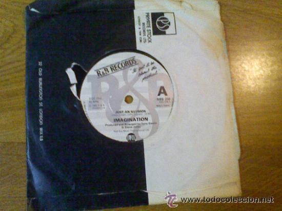 Discos de vinilo: IMAGINATION.JUST AN ILLUSION 7 single. - Foto 1