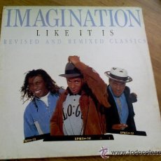 Discos de vinilo: IMAGINATION. LIKE IT IS. REVISED AND REMIXES CLASSICS. LP EN VINILO.. Lote 47141991
