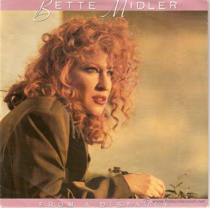 Discos de vinilo: Vendo Single de Bette Midler (From a Distance), A&ntilde;o 1990. - Foto 1