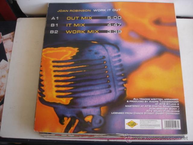 Discos de vinilo: Joan Robinson     Work It Out - Foto 2