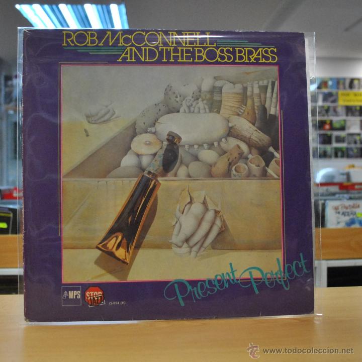 Discos de vinilo: ROB MCCONNELL & THE BOSS BRASS - PRESENT PERFECT - LP - Foto 1