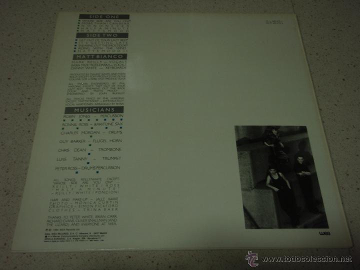 Discos de vinilo: Matt Bianco &lrm;&ndash; Whose Side Are You On, Spain 1984 WEA - Foto 2