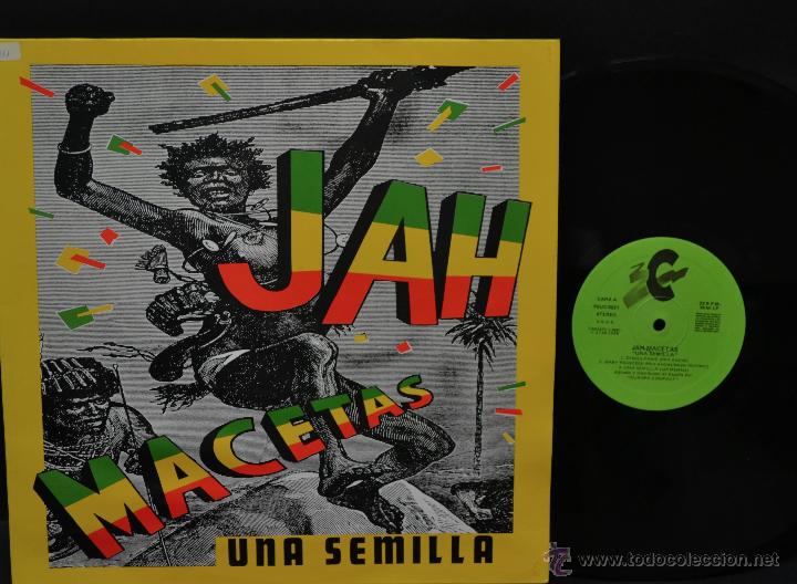 Discos de vinilo: VINILO REGGAE SKA - MINI-LP - JAH MACETAS - UNA SEMILLA - Foto 1