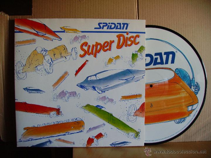 Discos de vinilo: SPIDAN - SUPER DISC - PICTURE - Foto 1