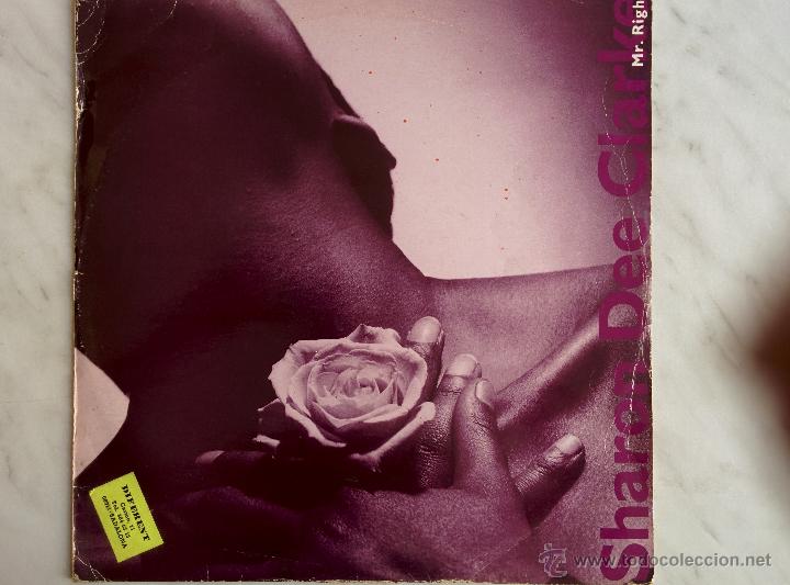 Discos de vinilo: SHARON DEE CLARKE. MR. RIGHT. MAXI 45. - Foto 1