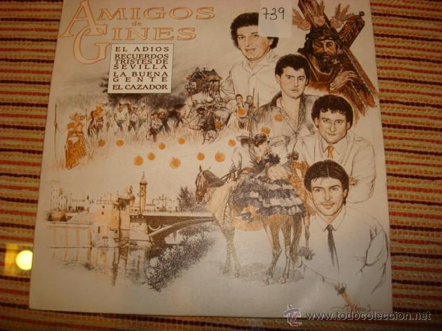 Discos de vinilo: AMIGOS DE GINES (PEDIDO MINIMO 4&euro;) 405 - Foto 1