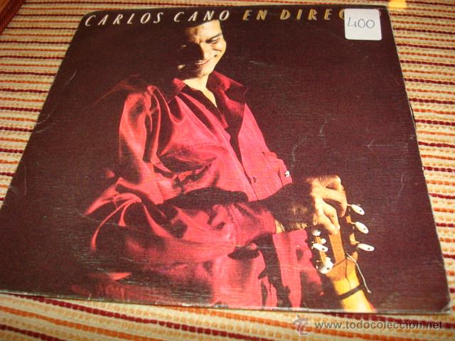 Discos de vinilo: CARLOS CANO- EN DIRECTO (PEDIDO MINIMO 4&euro;) 412 - Foto 1