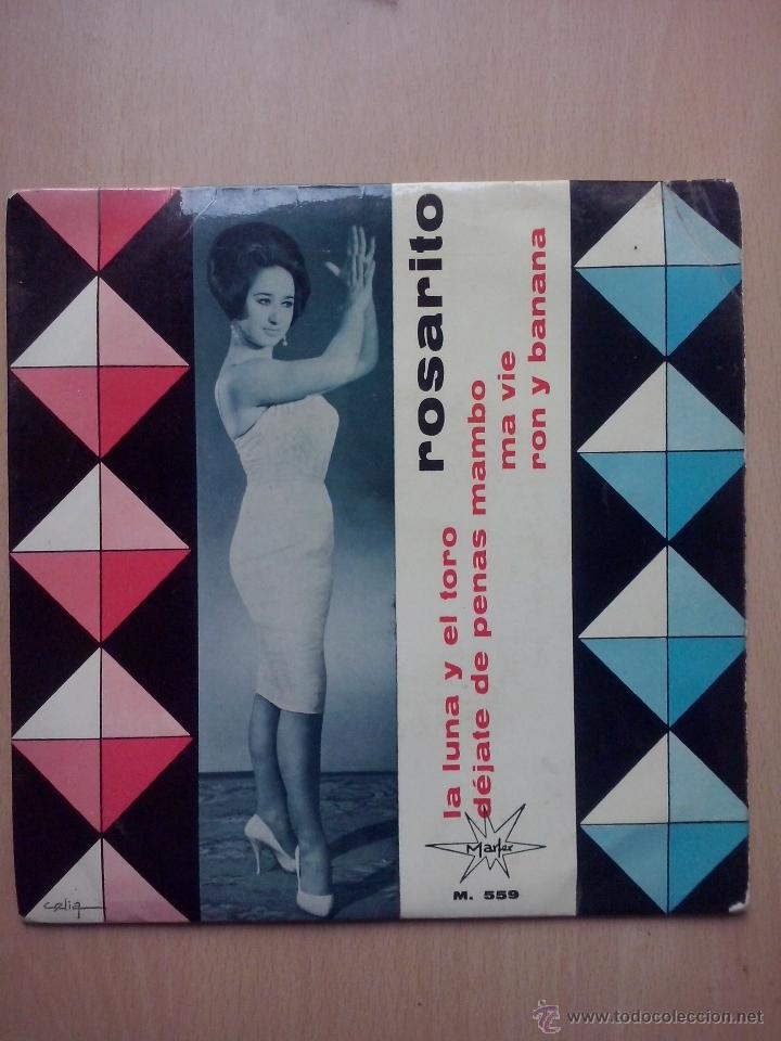 Discos de vinilo: rosarito - el toro y la luna - ep marfer 1965 - Foto 1