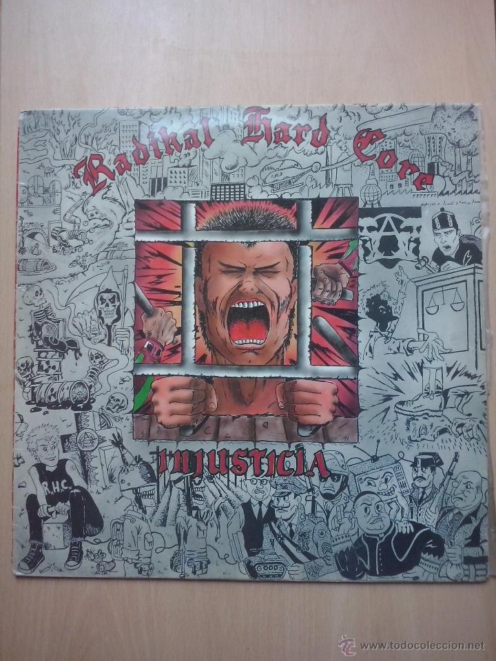 Discos de vinilo: radikal hard core - injusticia - 1991 - Foto 1
