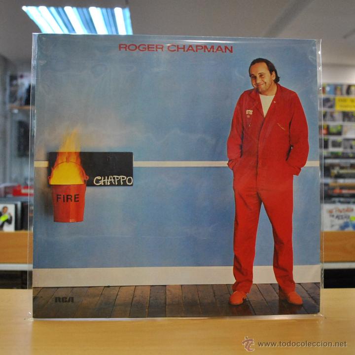 Discos de vinilo: ROGER CHAPMAN - CHAPPO ON FIRE - LP - Foto 1