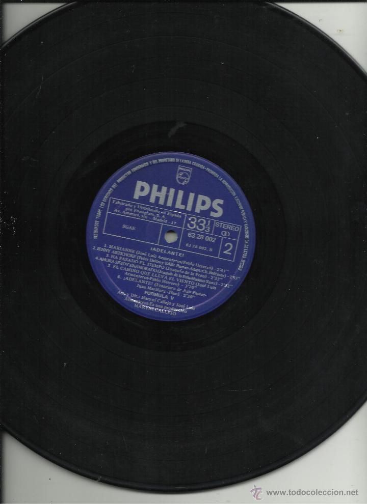 Discos de vinilo: LP adelante Formula V - Foto 4