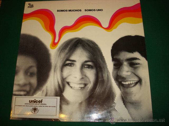 Discos de vinilo: SOMOS MUCHOS- SOMOS UNO LP - Foto 1